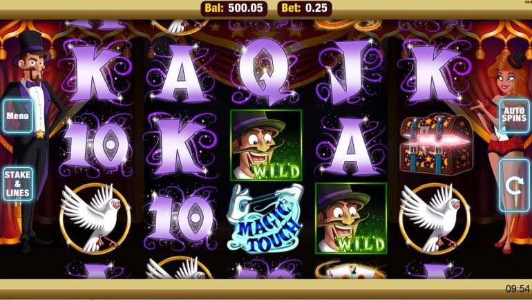 Magic Touch video pokie